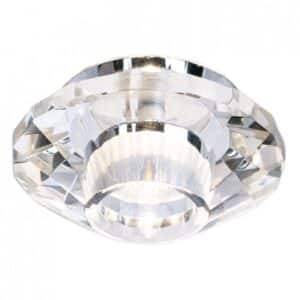 CRYSTAL VII zápustná číre sklo 12V G4 20W