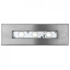 JERRY DC zápustná nerez 24= LED 3x1W 50° IP65 4000K
