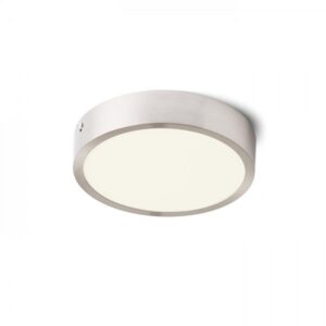 HUE R 17 DIMM stropná  matný nikel 230V LED 18W  3000K