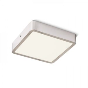 HUE SQ 17 DIMM stropná  matný nikel 230V LED 18W  3000K