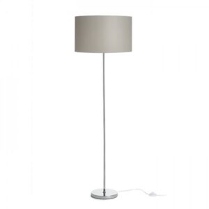 NYC/RON 40/25 stojanová  Chintz svetlo sivá/chróm 230V LED E27 15W