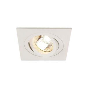 NEW TRIA SQ I MR16 zápustná matná biela 12V GU5,3 50W