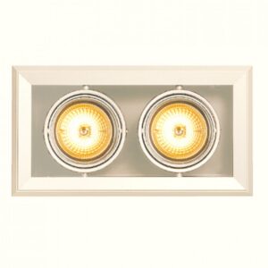 AIXLIGHT MOD 2 QRB111 zápustná krémová biela 12V G53 2x50W