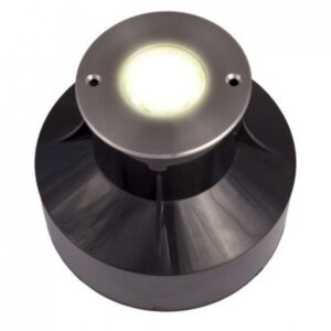 LED DC R zápustná nerez 12V DC LED 1W 30° IP67 5500K