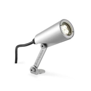 RX4 DC vonkajší reflektor striebornosivá hliník 700mA LED 7W 30° IP65 3200K