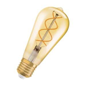 OSRAM Vintage Edison SPIRAL  jantárová 230V E27 LED EQ28  2000K