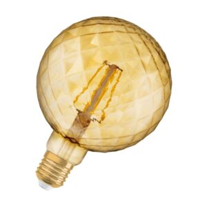 OSRAM Vintage Globe 125 DECO jantárová 230V E27 LED EQ40 2500K