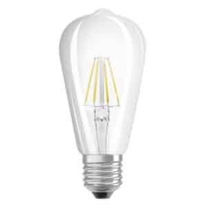 OSRAM Retrofit Edison   číra 230V E27 LED EQ40  2700K