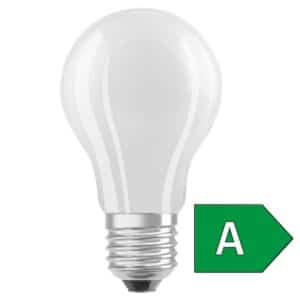 OSRAM ULTRA ECONOMY 210lm/W Classic A matná 230V E27 LED EQ100 3000K
