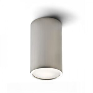 MEA stropná valcová  česaný hliník 230V LED E27 15W