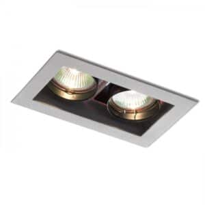 MONE II výklopná striebornosivá  12V GU5,3 2x50W