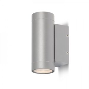 MIZZI II  striebornosivá  230V GU10 2x35W IP54