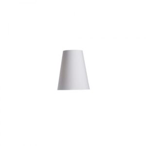 CONNY 25/30 stolné tienidlo  Polycotton biela/biele PVC  max. 23W