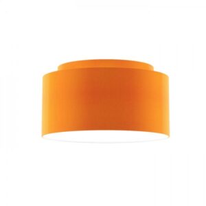 DOUBLE 55/30 tienidlo  Chintz oranžová/biele PVC  max. 23W