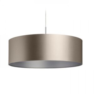 RON 60/19 tienidlo  Monaco holubia sivá/strieborné PVC  max. 23W