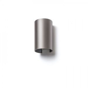 RON W 15/25 nástenná  Monaco holubia sivá/strieborné PVC 230V LED E27 15W