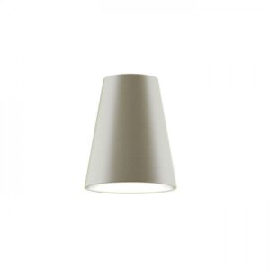 CONNY 25/30 stolné tienidlo  Monaco holubia sivá/strieborné PVC  max. 23W