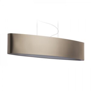 CASUAL 120/25 tienidlo  Monaco holubia sivá/strieborné PVC  max. 23W