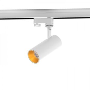 TRAX pre trojokruh. lištu biela/zlatá  230V/400mA LED 15W 38°  3000K