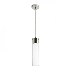 GARNISH závesná  číre sklo/chróm 230V GU10 9W