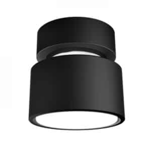PIXIE stropná čierna chróm 230V LED GX53 7W