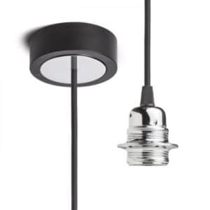 HEX závesná sada ČZ+ČK+CHO+CHK1   230V LED E27 15W