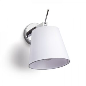 JERSEY nástenná biela chróm 230V LED E27 15W