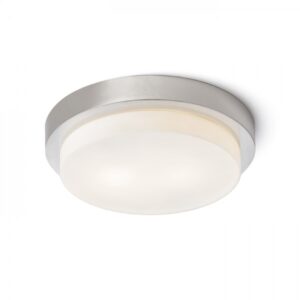 GORRA stropná  matný nikel 230V LED E14 2x6W IP44