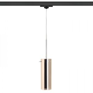 SANSSOUCI pre trojokruh. lištu  medené sklo 230V LED E27 15W