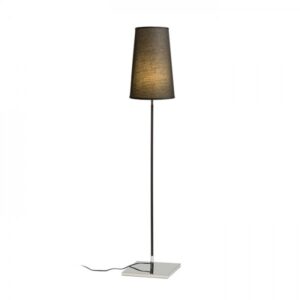 LULU stojanová čierna chróm 230V LED E27 8W