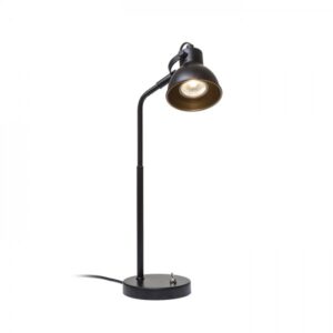 ROSITA stolná čierna/zlatá  230V LED GU10 9W