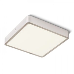 HUE SQ 22 stropná  matný nikel 230V LED 24W  3000K