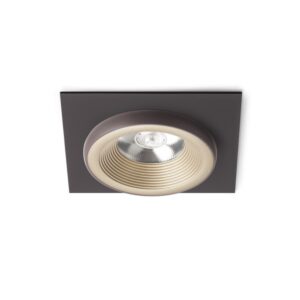SHARM SQ I zápustná perlová zlatá/hnedá  230V LED 10W 24°  3000K