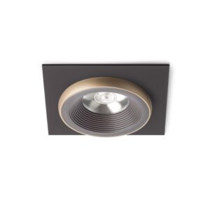 SHARM SQ I zápustná hnedá/perlová zlatá  230V LED 10W 24°  3000K