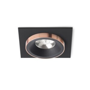 SHARM SQ I zápustná čierna/čierna meď 230V LED 10W 24°  3000K