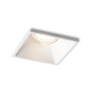 ZURI SQ zápustná biela  230V GU10 35W