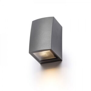 SELMA nástenná antracitová  230V LED GU10 8W IP54