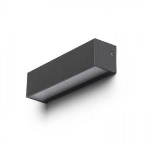 CAMARGUE nástenná antracitová satinované sklo 230V LED 6W IP65 3000K