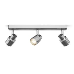 VALTO III prisadená  chróm 230V GU10 LED 3x5W IP44