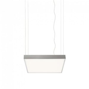 STRUCTURAL LED 55×55 závesná  česaný hliník 230V LED 48W  3000K