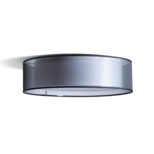 OTIS 60 stropná transparentná čierna/biela  230V LED E27 4x15W