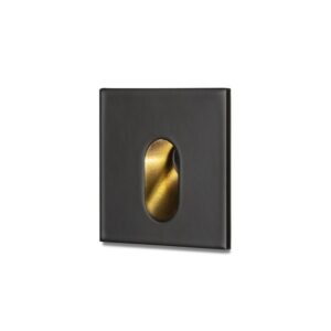 MEMPHIS SQ zápustná do steny čierna 230V LED 3W 60° 3000K