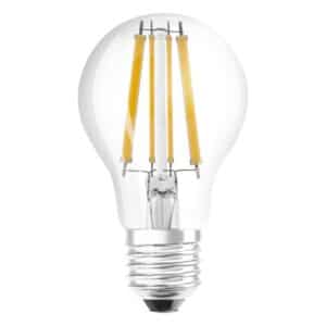 OSRAM Retrofit Classic A DIMM  číra 230V E27 LED EQ100  2700K