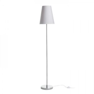 NYC/CONNY 25 stojanová  Polycotton biela/chróm 230V LED E27 15W