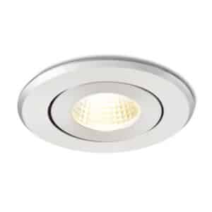 MAYDAY A zápustná  leštený hliník 230V/700mA LED 9W  2700K