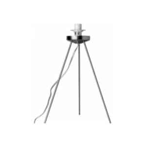 Tripod stolný podstavec  nikel 230V LED E27 11W