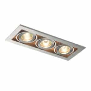 FIZZ III nakláňacia  hliník 12V GU5,3 3x50W