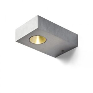 NOZ LED nástenná  česaný hliník 230V/700mA LED 3W  3000K