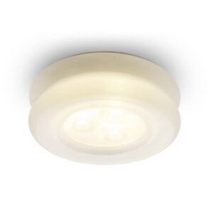 OSONA S kruhová zápustná  satinovaný akrylát 230V/350mA LED 3x1W  3000K