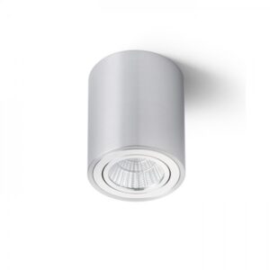 MAYO R stropná výklopná  česaný hliník 230V LED 9W 36°  2700K